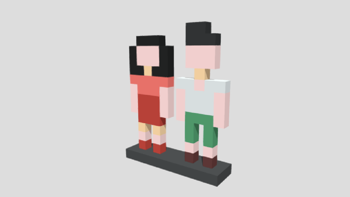 boy&girls block model